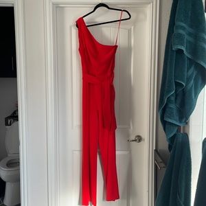 Antonio Melani one shoulder jumpsuit